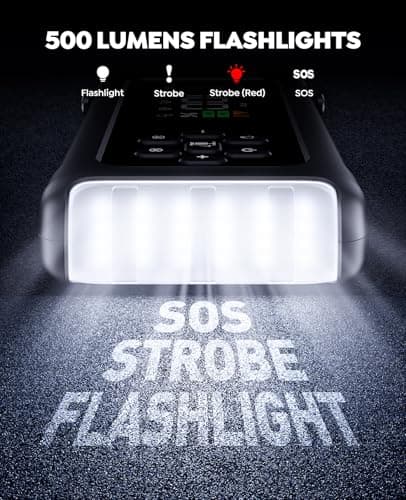 JOLTEKON Car Battery Jump Starter with Air Compressor 4500A 150PSI, Car Jumper Starter Portable (9L Gas/8L Diesel), Jump Box Car Battery with Auto-Shutoff Tire Inflator, Jumper Cables and Light view 5