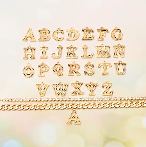 ZNBOH Ankle Bracelets for Women 14K Gold Plated Initial Anklet CZ Chain Ankle Tennis Cuban Link Anklet Adjustable Danity Chain Letter Anklet Summer Jewelry Gifts view 6