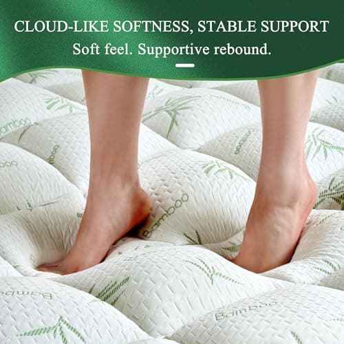 LUNESTRY 4 Inch Cooling Memory Foam Mattress Topper Queen, Back Pain Relief | 4 Inch, Cloud-Like Comfort, 20" Deep Pocket, Rayon Derived from Bamboo, Pillow Top Mattress Pad, Perfect for Hot Sleepers view 6