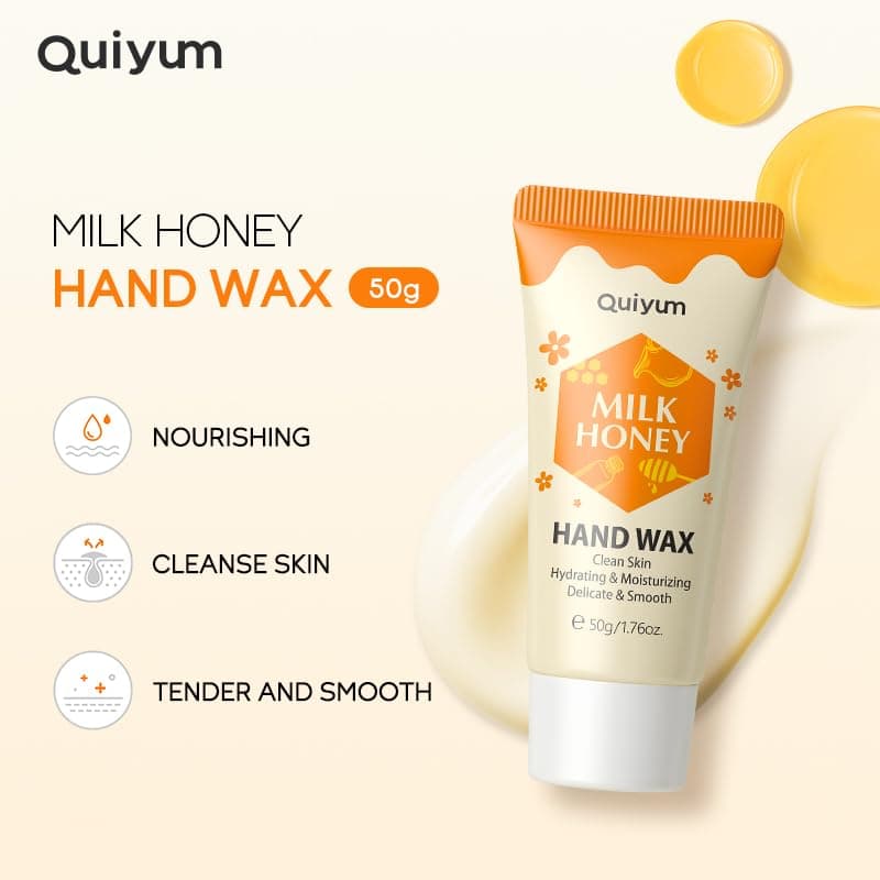 QUIYUM 6PCS Skincare - Skin Care Sets with Watermelon Cleanser, Plum Serum, Blueberry Moisturizer, Milk Honey Peel-Off Mask, Hand Wax, Foot Wax, Hydrating Cleansing Repairing, Ideal Gifts Sets view 5