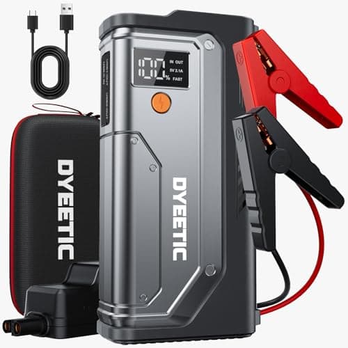7000A Jump Starter, 12V Car Battery Booster Pack(All Gas/12.0L Diesel)，Car Starter Smart Jumper Cables, Battery Jumper 26800mAh Portable Power Bank，Flashlight — image 1