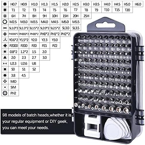 115-in-1 Precision Screwdriver Set - [Super Durable] Professional Magnetic Repair Tool Kit, Mini Screwdrivers for Phone, Computer, Laptop, MacBook, Watch, Eyeglasses, and Electronics (115) view 4