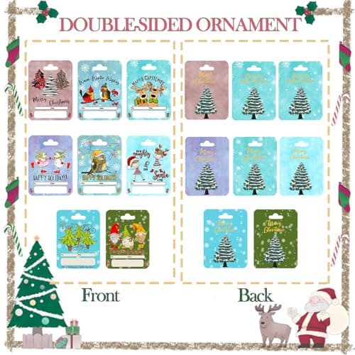 Christmas Money Holder Cards Set of 8 for Cash Gift,Christmas Cards Money Holder Ornaments with Cover for Christmas Decoration,Funny Xmas Cash Gift Ideas, Merry Christmas Hanging Ornaments Decor view 3