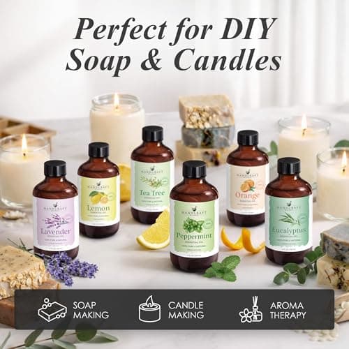 Handcraft Blends Lavender Essential Oil – Huge 4 Fl Oz – 100% Pure and Natural – Premium Grade Essential Oil for Diffuser and Aromatherapy, Skin, Massage, Candle and Soap Making Fragrance view 5