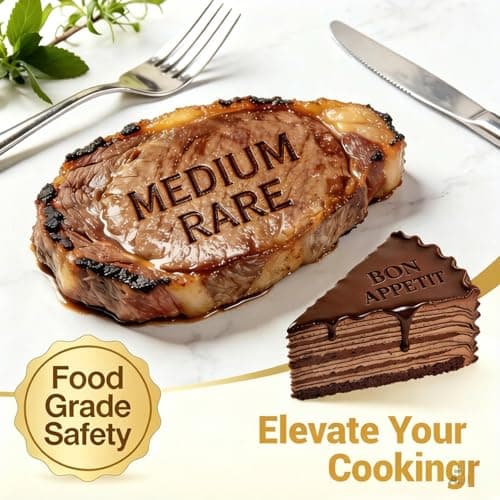 28Pcs Customizable Electric Branding Iron Kit for Beginners – 26 Letters & 2 Antlers, Digital Temperature Display, No Flame Needed – Perfect for DIY Wood, Leather & Food Branding (28Pcs Mini 0.6") view 6