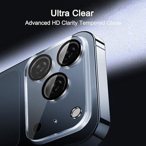Ailun 3 Pack for iPhone 17 Pro Max Privacy Screen Protector [6.9 inch]+ 3 Pack Camera Lens Protector with Installation Frame,Dynamic Island Compatible,Anti Spy Tempered Glass[9H Hardness]-HD view 5