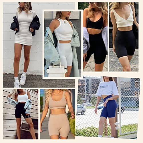 FRESBEIT 3 Pack Slip Shorts for Women Under Dress Comfortable Smooth Boyshorts Panties Biker Shorts view 6