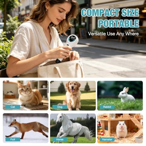 Handheld Red Light Therapy Device for Dogs Cats Horses, Pet Red Light Therapy 650nm Red 808nm Near Infrared LLLT Light Therapy Device, Humans Muscle Portable Home view 6