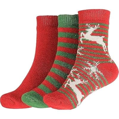 BenSorts Women's Winter Boots Socks Thick Warm Cozy Crew Socks Solid Color Gifts