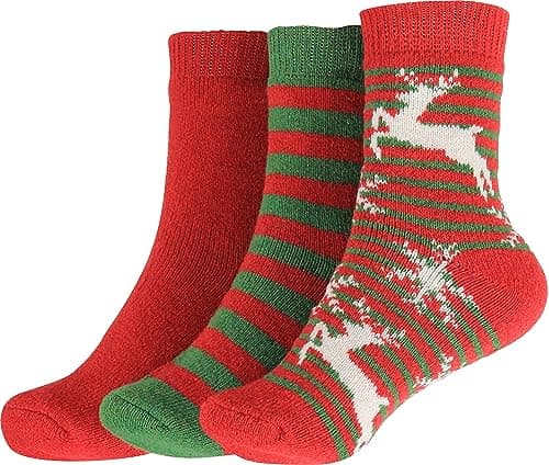 BenSorts Women's Winter Boots Socks Thick Warm Cozy Crew Socks Solid Color Gifts — image 1