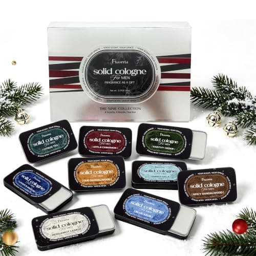 Solid Pheromone Cologne for Men, 9 Scents Variety Pack, 3.17 oz — image 1