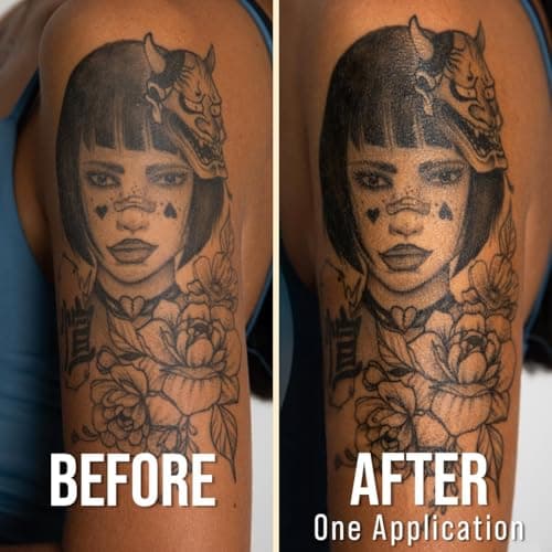 VITIUM Tattoo Butter – Tattoo Aftercare Balm with Organic Plant-Based Ingredients – Deep Moisturizing & Brightening for Vibrant Tattoos – Vegan, Natural, Soothing – Made in Italy - 5oz view 4