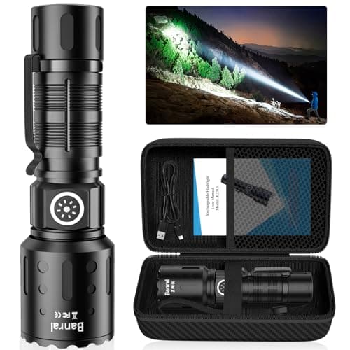 Rechargeable Flashlights High Lumens,Super Bright Small Powerful Flashlight — image 1
