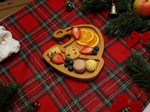 AYWVRBST Cheese Board, Fruit Candy Plate, Fruit Plate, Cutting Board (Tree) (Hat) view 7