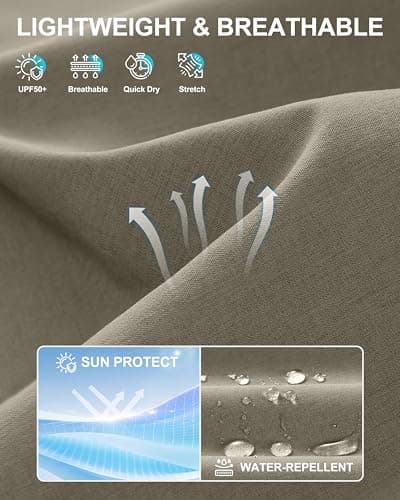 Men's Golf Shorts 7"/ 9"/ 11" Inseam with 5 Pockets Lightweight Stretch Quick Dry Casual Dress Hybrid Short for Men view 5