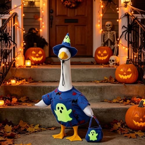 VKX Halloween Porch Goose Outfit 23 Inch Porch Goose Clothes for Holiday view 6