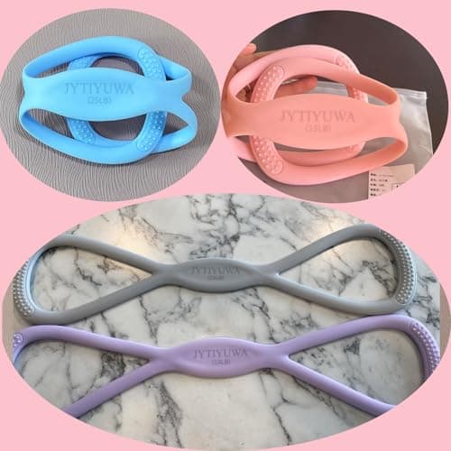 JYTIYUWA Resistance Bands with Handles,Figure 8 Resistance Band Elastic Fitness Bands Exercise Band for Home Yoga Gym Workout view 2