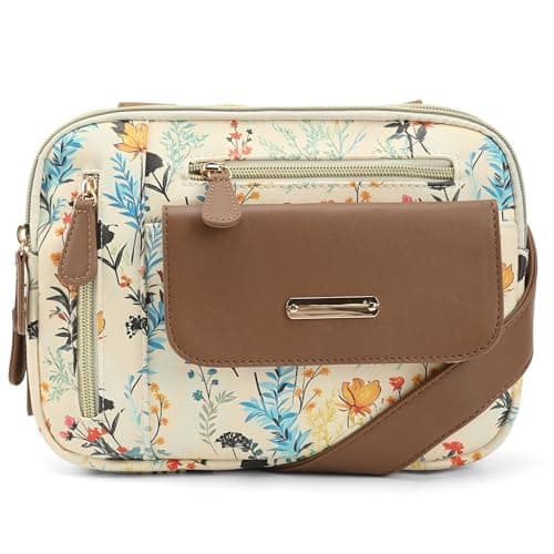 Goinsound Crossbody Purses for Women - Multi Pockets Shoulder Bag Medium Handbags with Adjustable shoulder straps — image 1