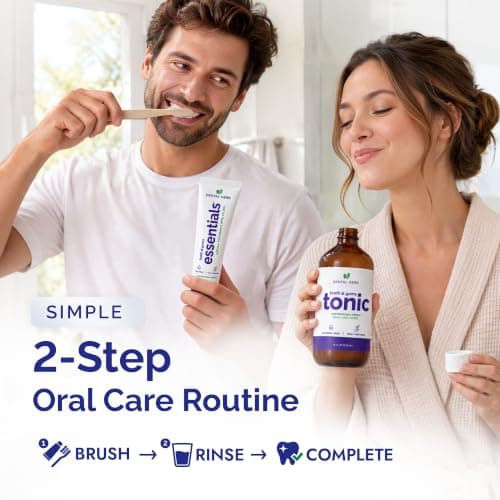 Healthy Gums Starter Kit, Tooth & Gums Tonic + Essentials Toothpaste | Tooth & Gums Tonic, Essentials Toothpaste, Fluoride-Free, Alcohol-Free, Vegan view 4
