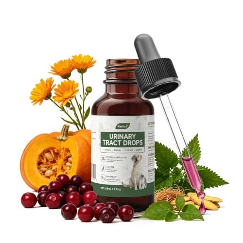 Cranberry Drops for Dogs & Cats, D-Mannose UTI Support, 2 Fl Oz — image 1