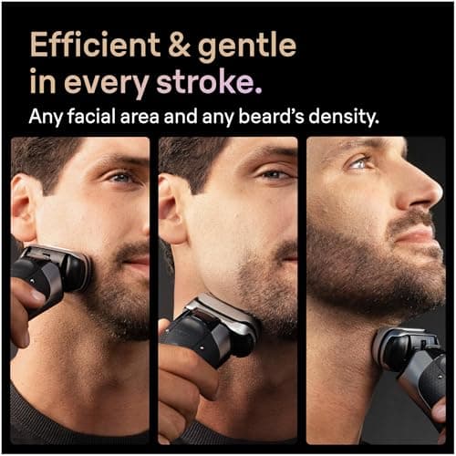 Braun Series 9 PRO+ Electric Shaver, Wet & Dry Razor, Pro SensoAdapt, 6in1 SmartCare Center, 9697CC, Silver view 5