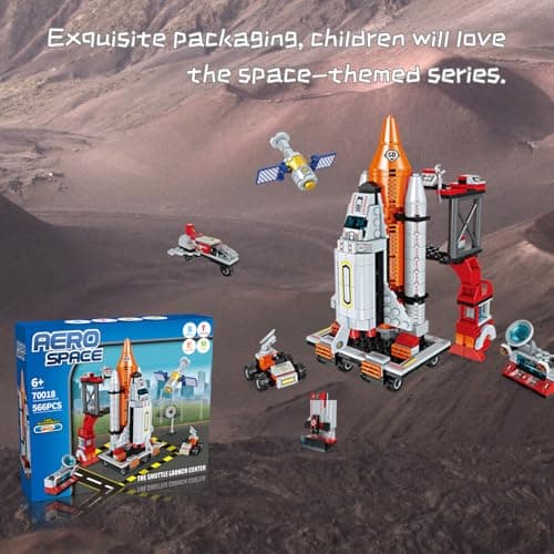 Space Rocket Stem Project Toy for Boy Age 7 8 9 10 11 12 13 Building Block for Kid Age 8-12 Science Kits for Kids Age 8-14 Christmas Birthday Gift for Boys Girls 7-13 view 6