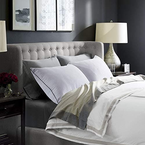 JOLLYVOGUE Standard Pillows Set of 2, Cooling and Supportive Pillows Full Size Set of 2 for Side and Back Sleepers, Down Alternative Hotel Collection Sleeping Pillow view 2