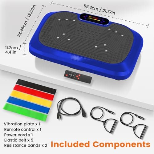 Vibration
Plate
Exercise
Machine
for
Whole
Body
Lymphatic
Drainage view 2