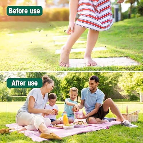 90 pcs Citronella Mosquito Repellent Incense Sticks, Deet Free Mosquito Repellent Outdoor Patio, Natural Essential Oil Mosquito Barrier for Patio, Indoor, Camping, Fishing view 6