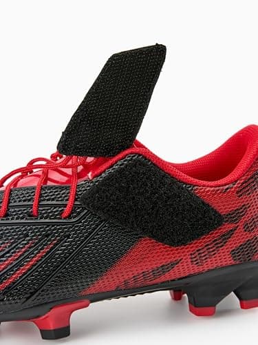 PATPAT Kids Soccer Cleats – Outdoor Firm Ground and Turf Football Training Shoes for Little Big Boys and Girls view 3