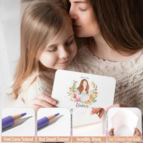 25 Sets Watercolor Paper, 4x6 Inch Watercolor Cards with Envelopes, 140lb/300gsm Water Color Paper, Art Supplies for Adults Kids, Cold Press Textured Cotton Sheets, Artist Painting Drawing Postcards view 5