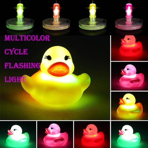 Light Up Rubber Duck Plug, 16 Colors Changing LED Interior Car Light for Jeep Dashboard Universal Fit for Most Vehicles (Excluding Rubber Duck) (12) view 6