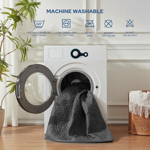 BEDLORE Waterproof Mattress Protector, Queen Size Mattress Pad Noiseless with Deep Pocket 6"-18" Depth, Soft Breathable Dirt-Proof Bed Mattress Cover Washable for Home, Bedroom, Hotel (Gray) view 5