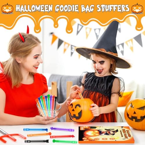 Halloween Party Favors Mini Bubble Wands 30PCS Halloween Goodie Bag Stuffer view 5