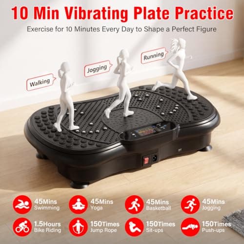 Vibrating Plate for Lymphatic Drainage Suitable for Aged 35-54 Weight Loss view 6