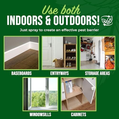 Mighty Mint Peppermint Oil Insect Repellent Spray – Indoor & Outdoor Bug Control for Spiders, Ants, Roaches, and More – Plant-Based, Extra-Strong Formula - 16 oz view 5