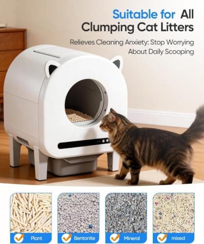 Self Cleaning Litter Box B0HFJPJ16G view 2