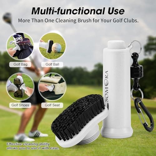 SOMORA Golf Club Cleaner Water Brush Anti-Leak Golf Accessories for Men view 4