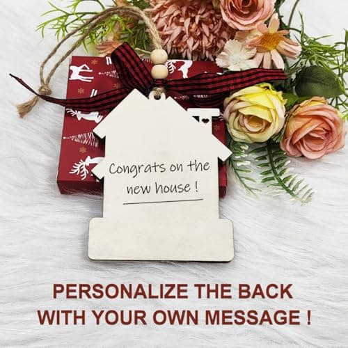 House Warming Gifts New Home, Housewarming Gifts for Women, Couple, Homeowners, New House Gift Ideas - New Home Ornament 2026, First Christmas House Ornament view 5