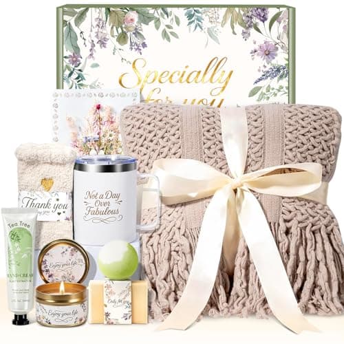 Mothers Day Gift for Mom, Birthday Gifts for Women, Gift Basket for Her Get Well Soon Gift, Thinking of You Gift Set Care Package Spa Gifts for Women, Gift Box for Grandma Adults Mom view 1