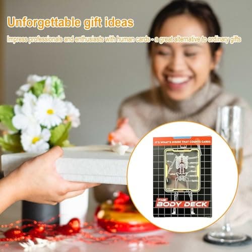 Web Launcher String Shooters Body Deck Transparent Anatomy Playing Cards, Educational 3D Skeletal Design, Interactive Learning Tool for Medical Students and Enthusiasts (1 Pcs) view 7