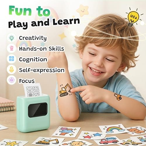 TK20 Temporary Tattoo Maker for Kids, Birthday Gift & Toys for Kid view 6