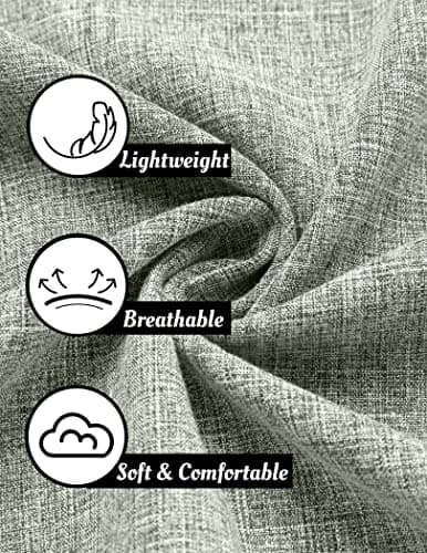 COOFANDY Men's Linen Shirts Short Sleeve Casual Shirts Button Down Shirt for Men Beach Summer Wedding Shirt view 5