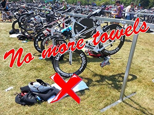 SLS3 Triathlon Transition Neoprene Outdoor Changing Mat - Large Tri Mat | Triathlon Gear & Accessories Must Have, Great Gift for Triathletes & Outdoor Swimmers as Wetsuit Changing Mat, 21 x 31.5" view 3