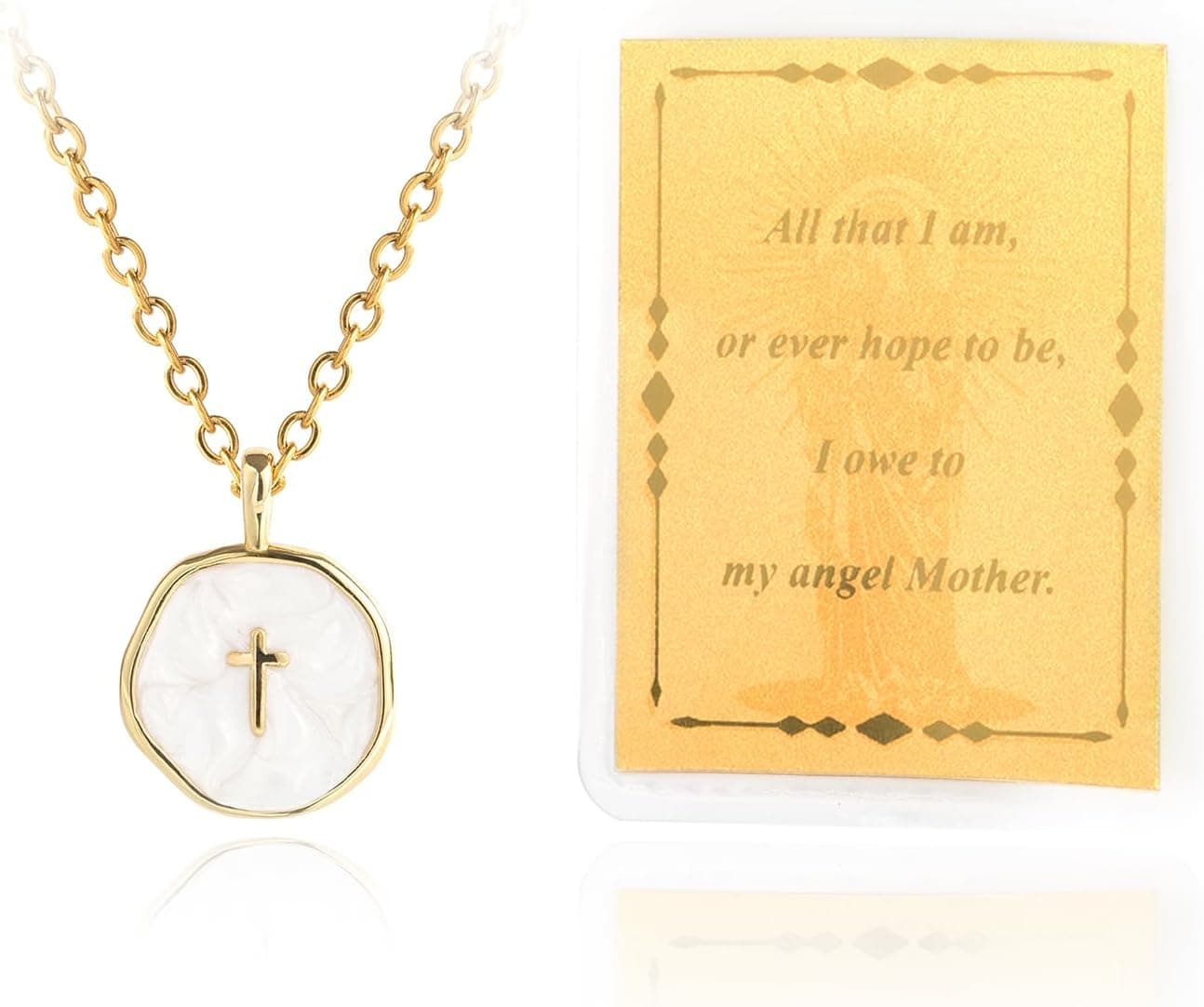 MINIIRIS Cross Necklace Mothers Day Gifts — image 1