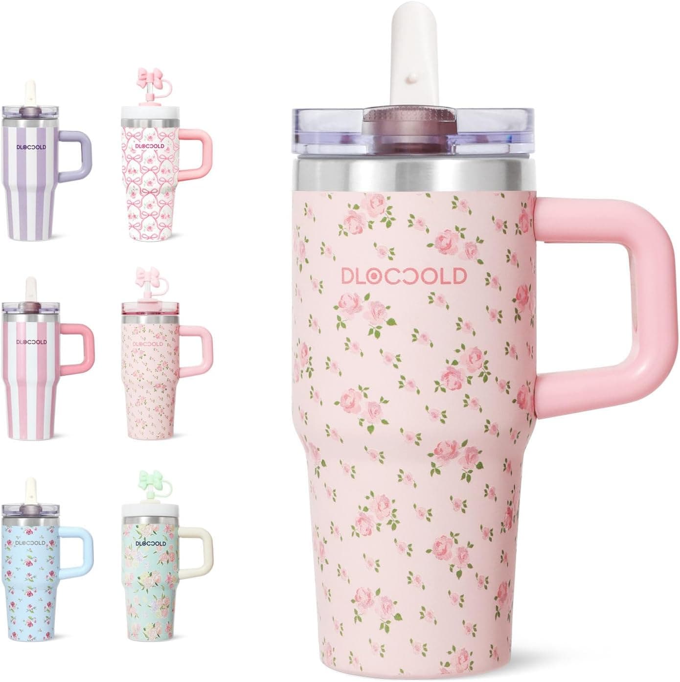 DLOCCOLD 16 oz Stainless Steel Tumbler