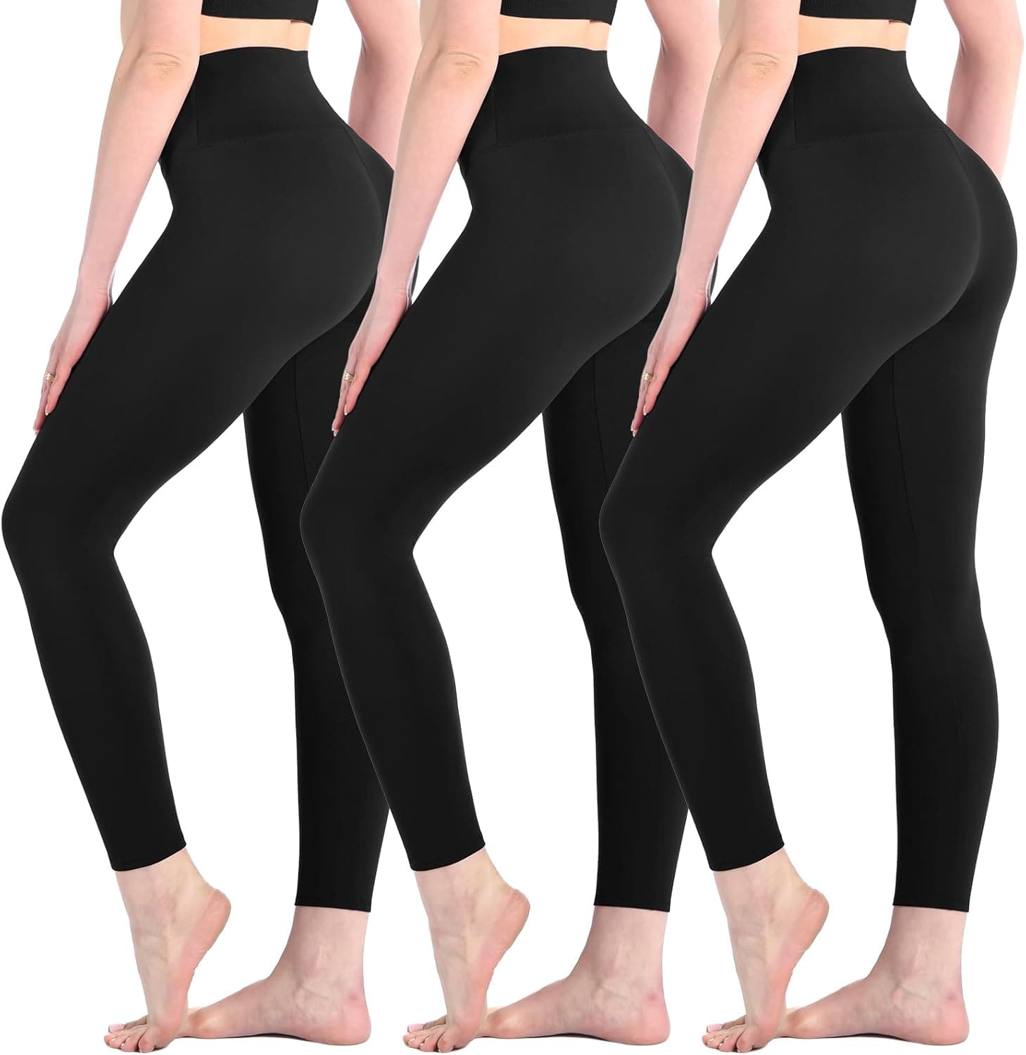 LEAFIGURE Women 3 Pack Leggings — image 1