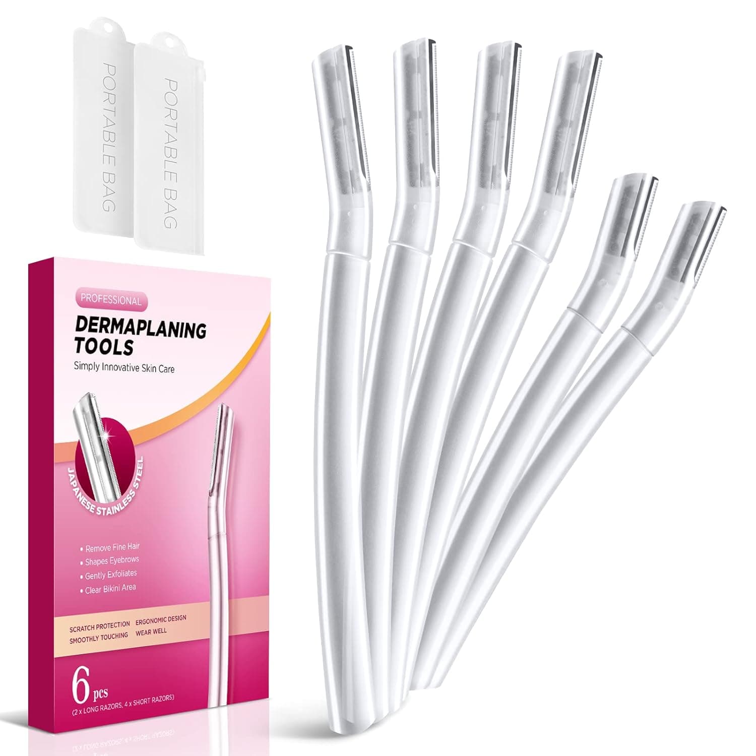 SINAHET 6Pcs Dermaplane Razors — image 1
