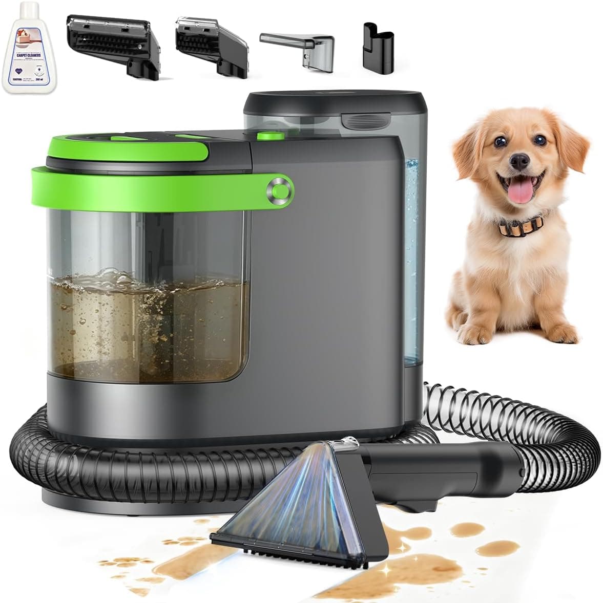 NATROGIX 18Kpa Portable Carpet Cleaner Machine