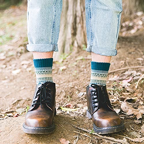 Wool Socks for Women Womens Winter Warm Wool Sock Men Boots Socks for Women view 6